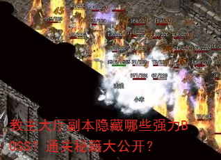 ������������������Щǿ��BOSS��ͨ���ؼ��󹫿���
