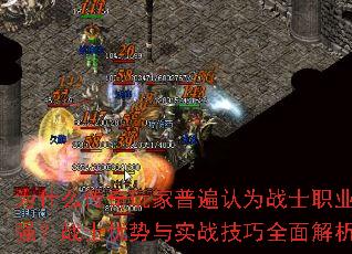 Ϊʲô��������ձ���Ϊսʿְҵ��ǿ��սʿ������ʵս����ȫ�����